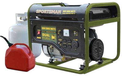 Portable Generator Sportman 3500 4000 Gasoline y Gas